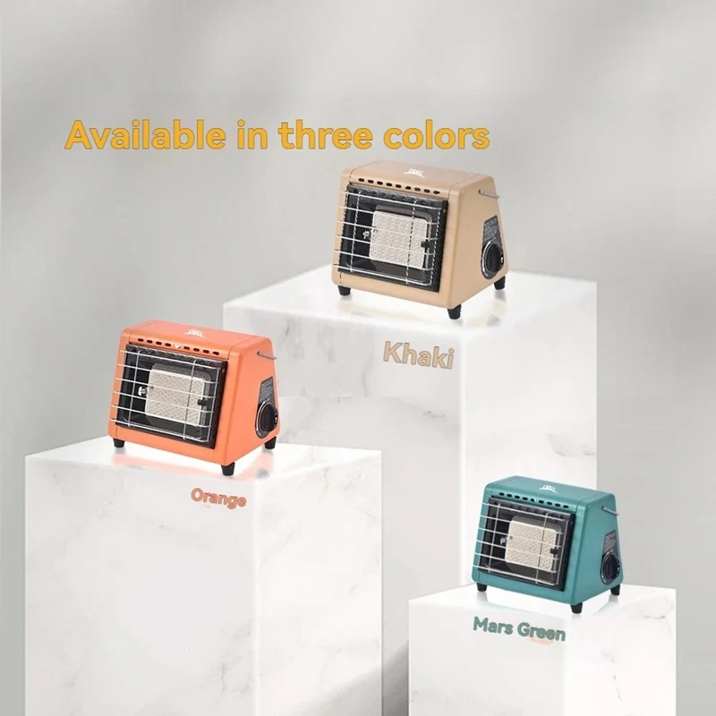 

Outdoor Winter Camping Tent Heater With Rapid Heating Tape Rotating Ignition Function Anti-Slip Foot Pad And Insulation Sheet