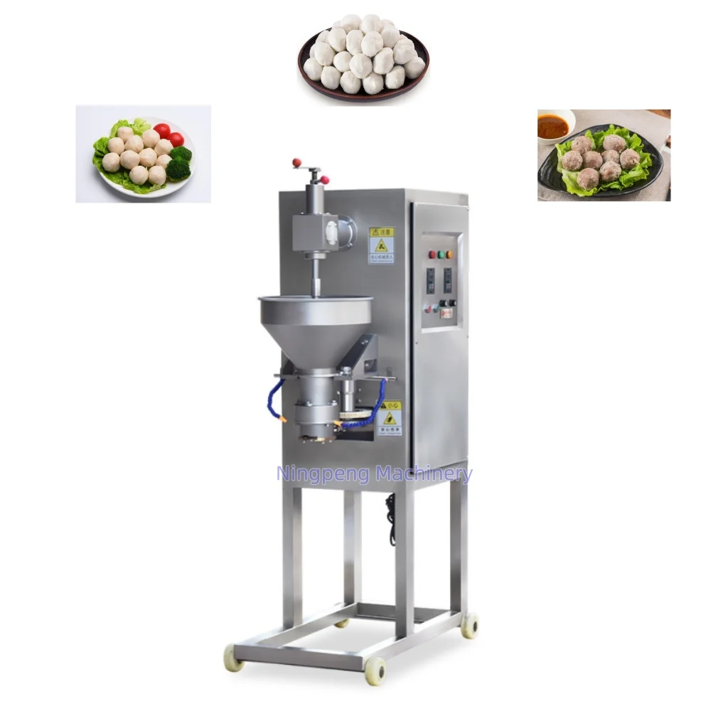 

small machine meatball maker meatball automatic machine vertical stuffed meatball making machine NP Brand