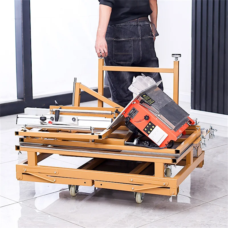 SY-300 Rocker Arm Dust-Free Woodworking Sliding Table Saw Multifunctional Machine With Precision Foldable Saw Table