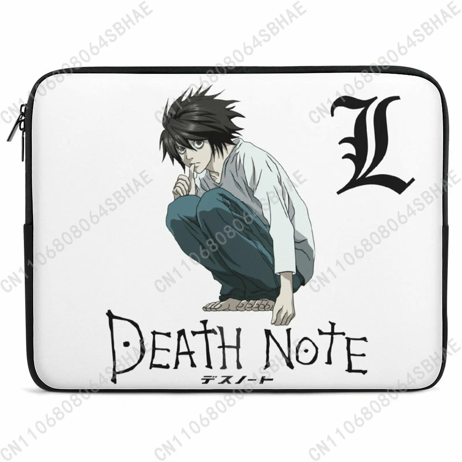 

Death Note No Handle Laptop Case Suitable Multiinch Inch Slim Personalized Pattern Neoprene Bag School Students