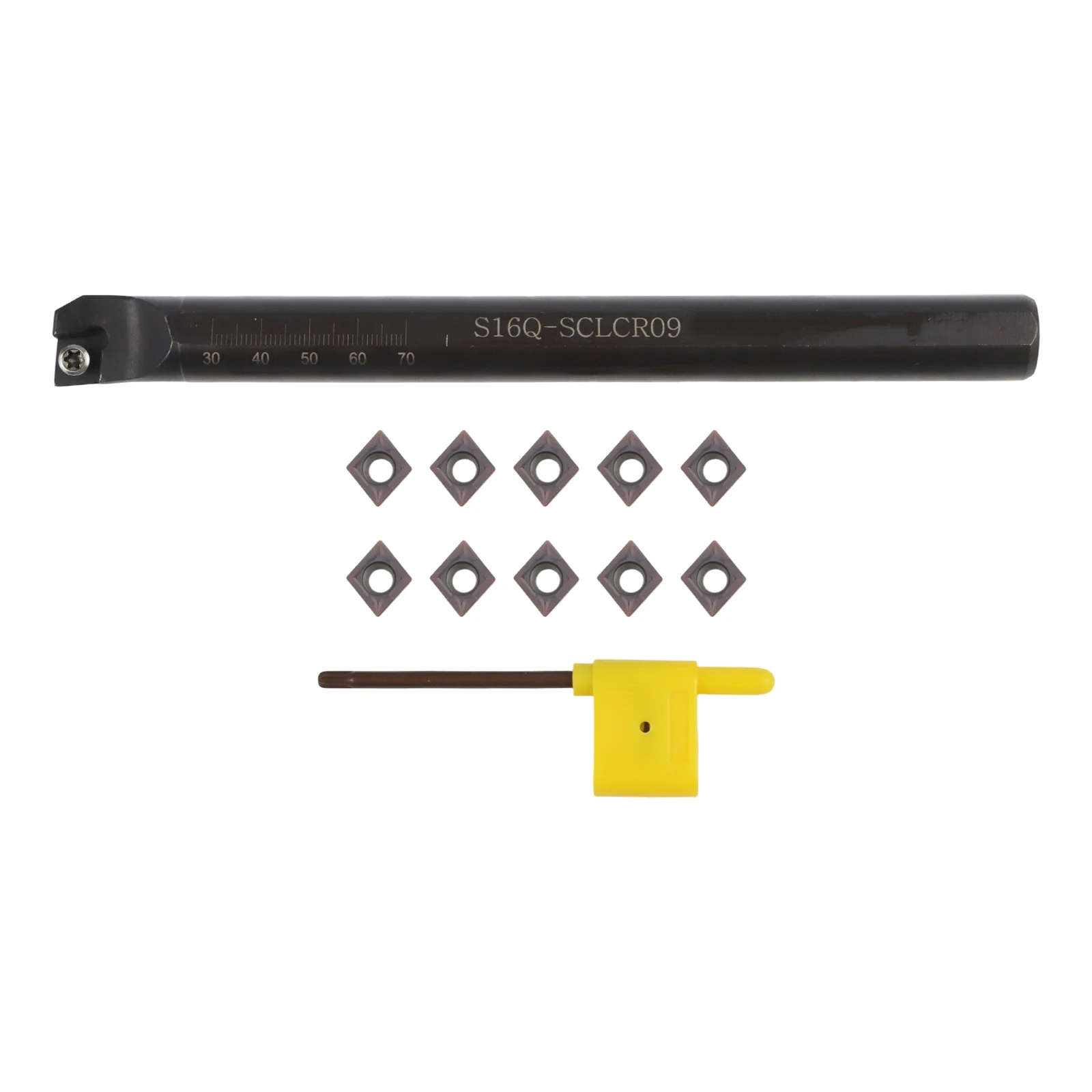 Practical Replacement New Accessory Comfortable Easy Use Turning Tool 10Pc CCMT09T304 Insert for lathe Holder Practical