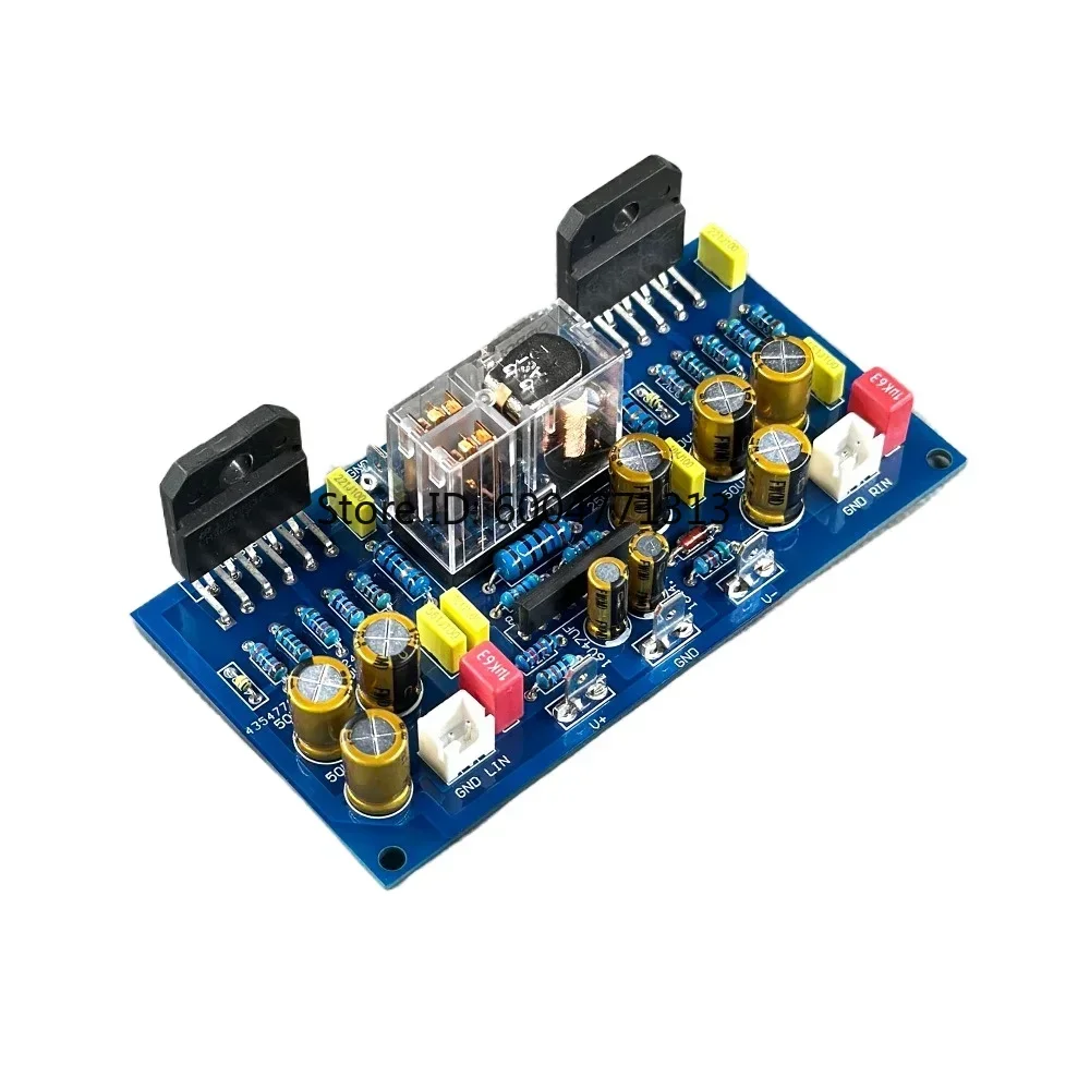 LM3886TF Dual Channel HiFi Stereo Power Amplifier Board 68W+68W With Speaker Protection Circuit