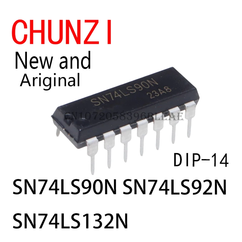 10pcs DIP-14 SN74LS90N SN74LS92N SN74LS132N DIP-16 SN74LS112N SN74LS123N SN74LS138N SN74LS139N SN74LS145N DIP-20 SN74LS245N