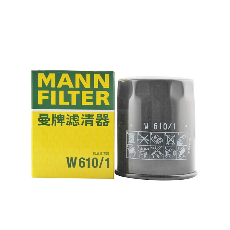 

MANN FILTER W610/1 Oil Filter Fits GEELY BO YUE SUZUKI Kizashi Jimny Grand Vitara Swift IV (FZ/NZ) Z149091503004 16510-83012