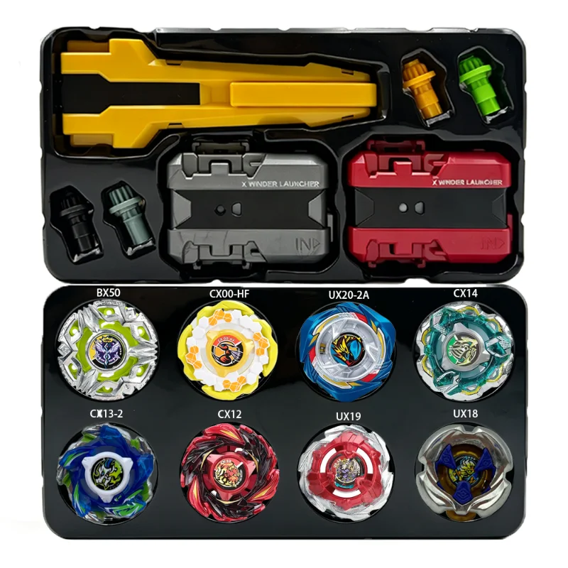 Spinning Top Battling New CX00-HF BX50 Gyro Attack Set with Two-Way Transmitter Combat Gyro Toolbox