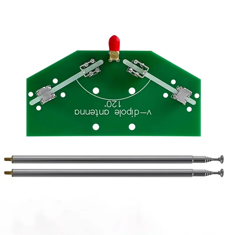 AB66-V-Dipole Antenna 137Mhz V-Shaped Dipole Antenna For Horn Rod Antenna Dipole Antenna Signal Reception A