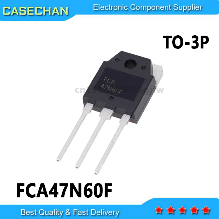 10PCS  FCA47N60F FCA47N60 47N60 TO-3P 47A 600V