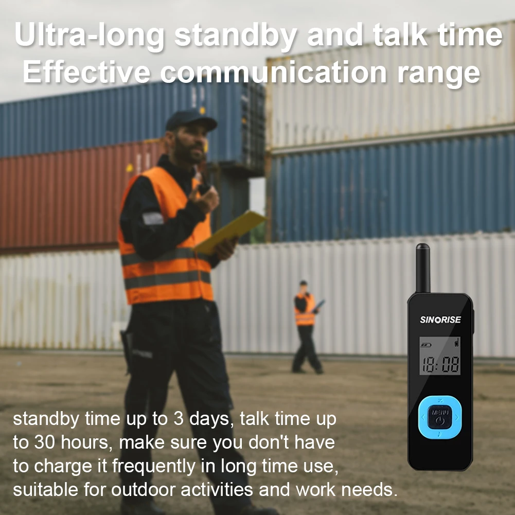 S616 super mini walkie talkie 400-470mhz rádio banda dupla presunto rádio em dois sentidos transceptor portátil display lcd para salão de cabeleireiro