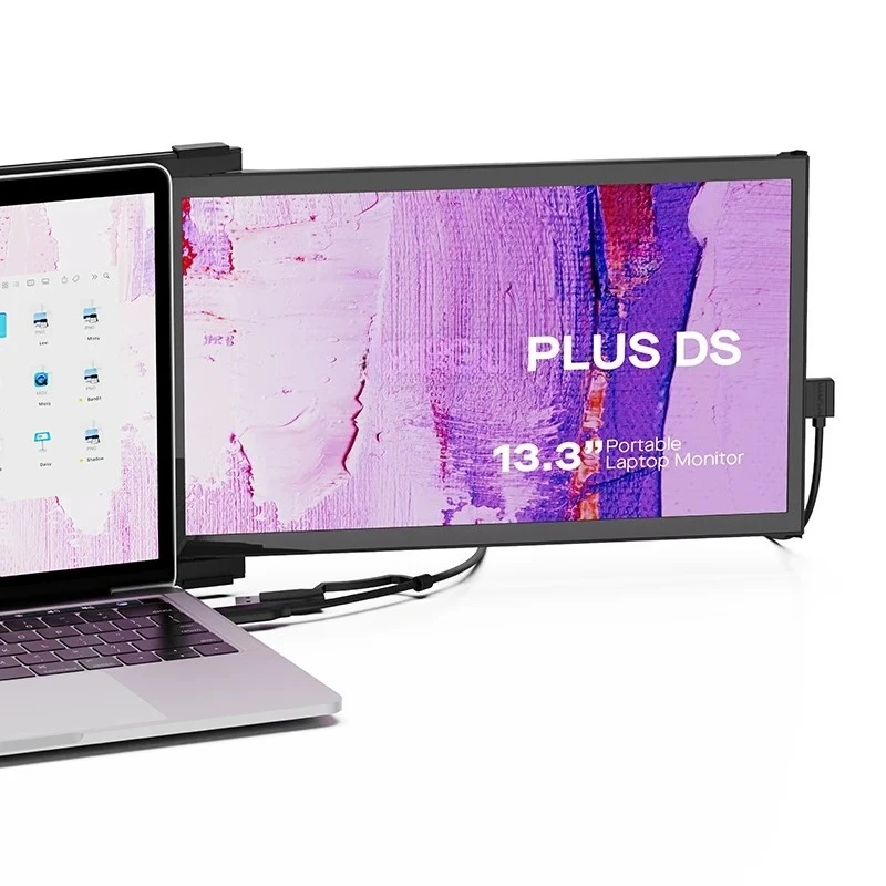 Portable split-screen monitor expansion screen 14-inch laptop external expansion sub-screen