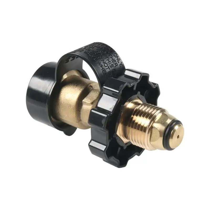 

31bc для любителей бректа для туристов пропановые танки адаптер латунный шланг разъем с защитной крышкой преобразовать POL в QCC