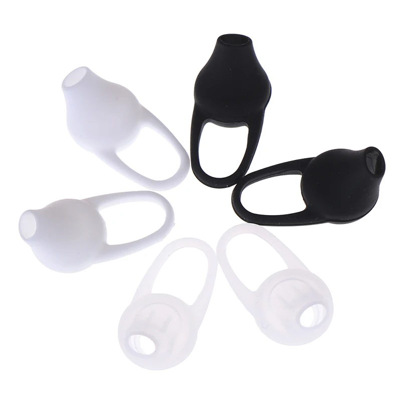 10Pcs silicone in-ear bluetooth earphone earbud tips headset earplug cover parts