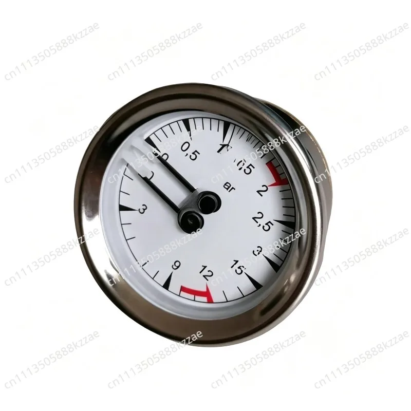 1pc Universal Double-pointer Pressure Gauge for Coffee Machine for MARZOCCO/ Cerimon /BEZZERA/ SAN Marco la marzocco