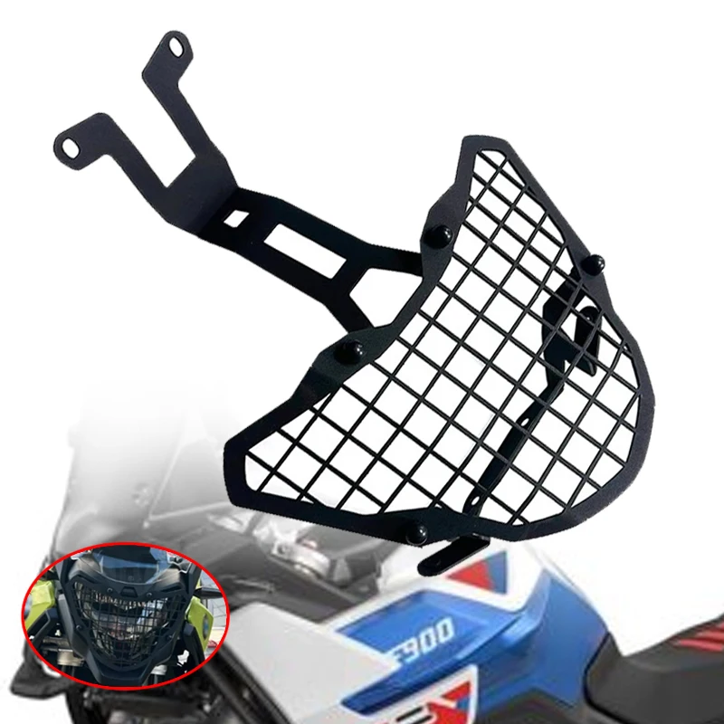 

Motorcycle Accessories Headlight Head Light Guard Protector Cover Protection Grill For BMW F900GS F 900GS F900 GS ADV 2024-2025