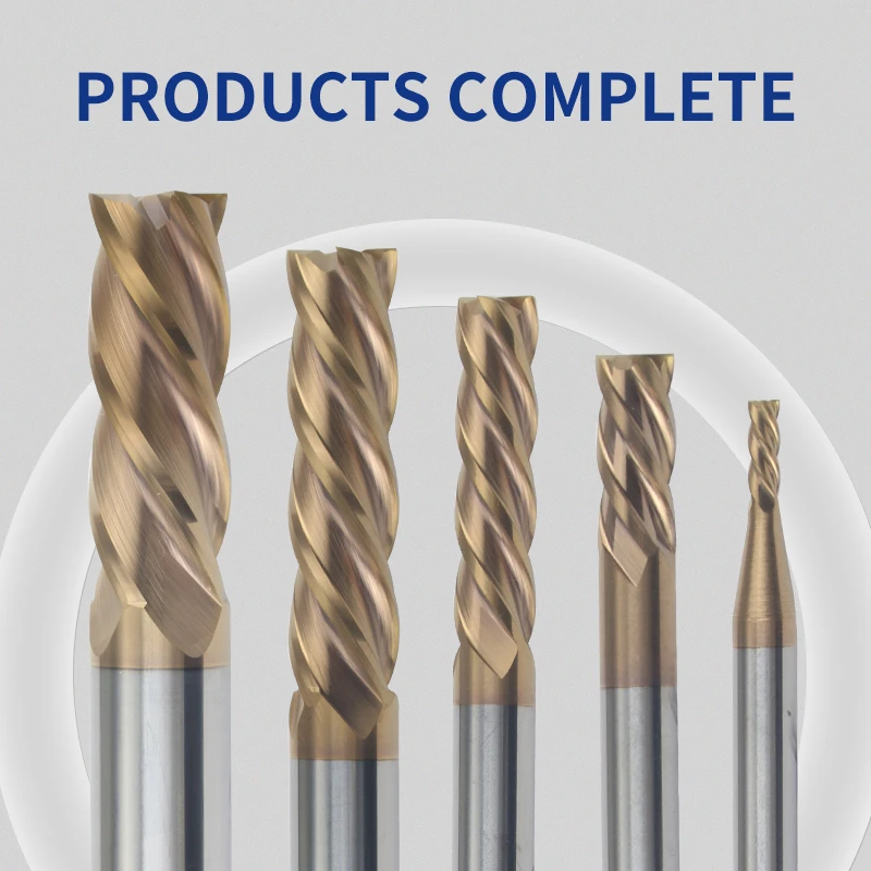 Imagem -06 - Tungstênio Aço Fresa Carbide End Mills Cnc Tools Flauta Hrc60 mm mm mm mm 10 mm 12 mm 16 mm 20 mm