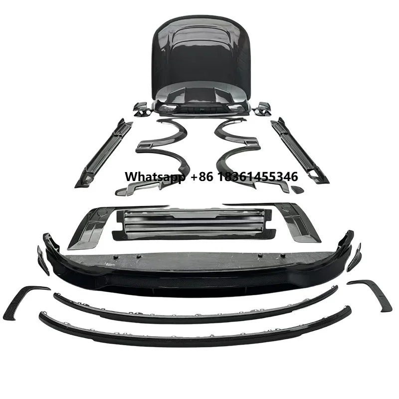 

For Executive 2023 M Style Wide Body Carbon Fiber Exterior Bumper