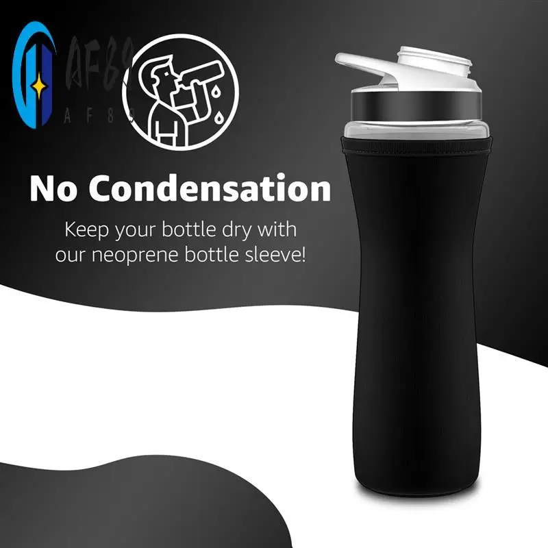

AF89-2PCS 22Oz Sleeve For Cirkul Water Bottle Fits 22 Oz Plastic And Stainless Steel Bottles Neoprene Sweat Absorbing