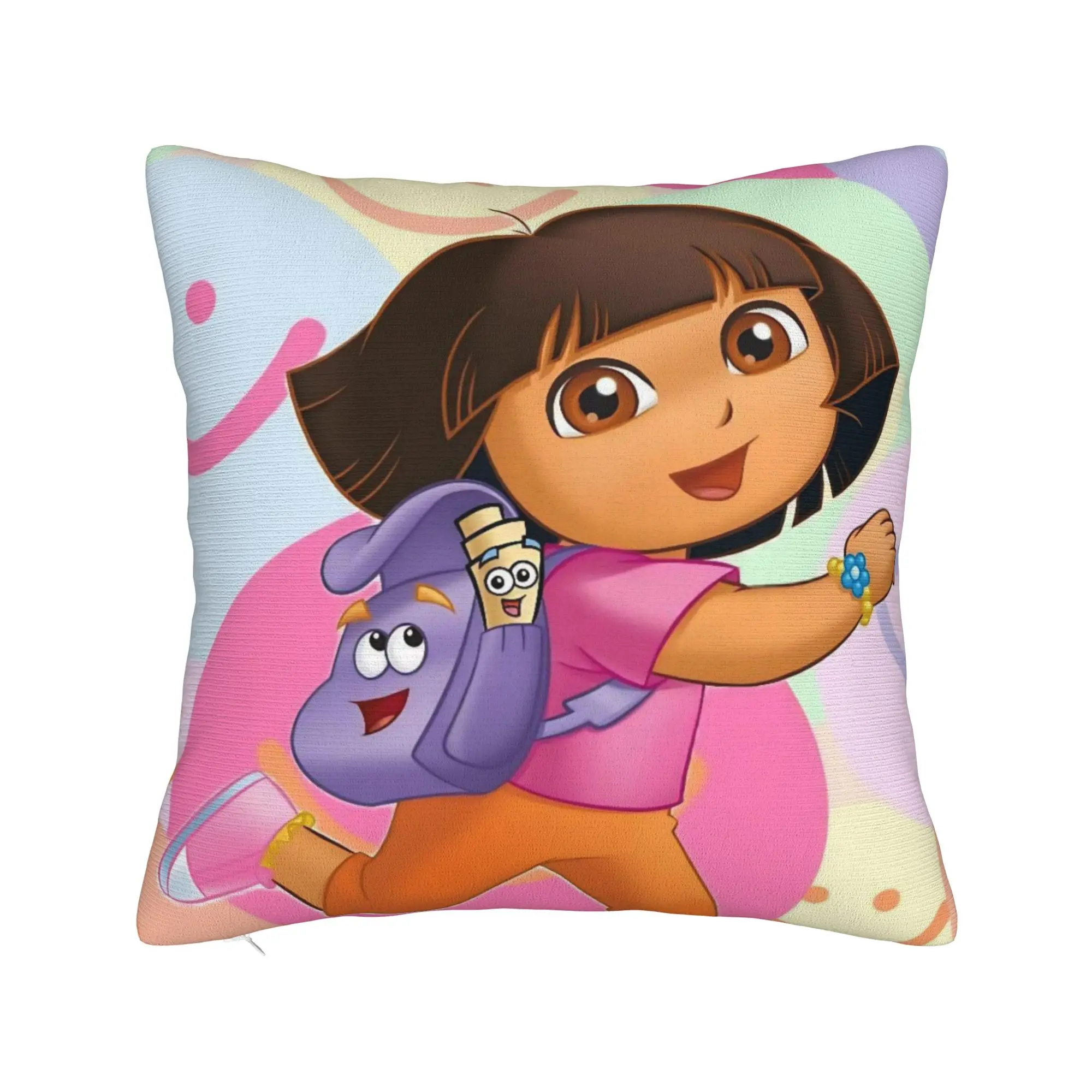 D-Doras The Explorers Pillowcase Accessories Printed Cushion Cover Decoration  Pillow Case Cover Home Multiple Sizes