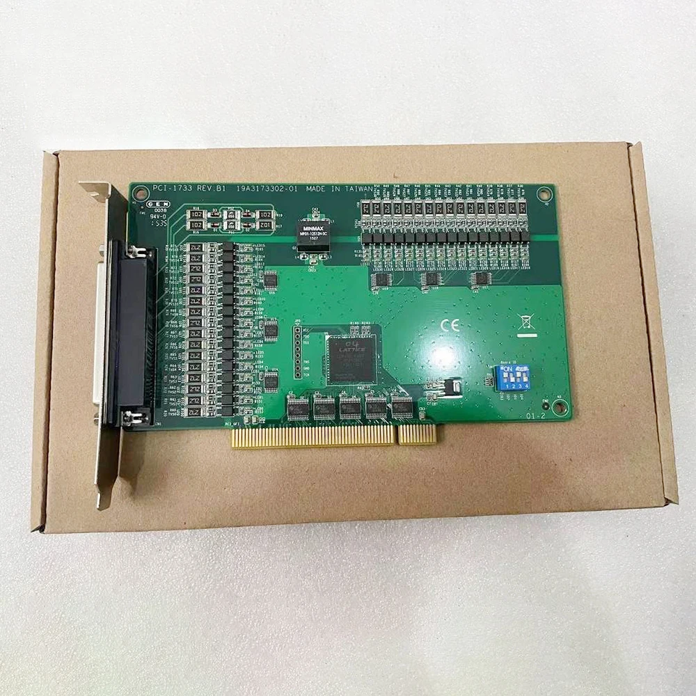 19A3173302-01 32-Channel Isolated Digital Input Card For Advantech PCI-1733 REV.B1