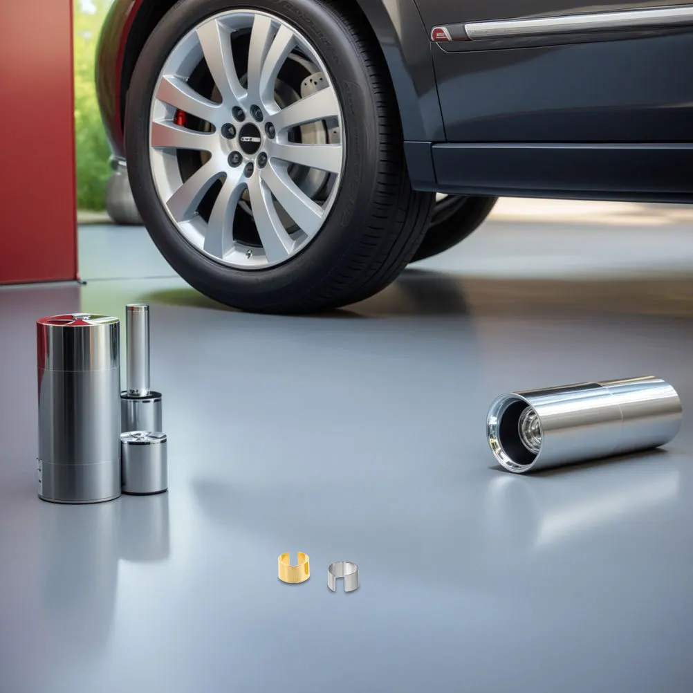 

12Pcs Automotive Adaptor Sleeves Terminal Converter Positive Negative Post Shim Lead Vehicle Terminal Converter