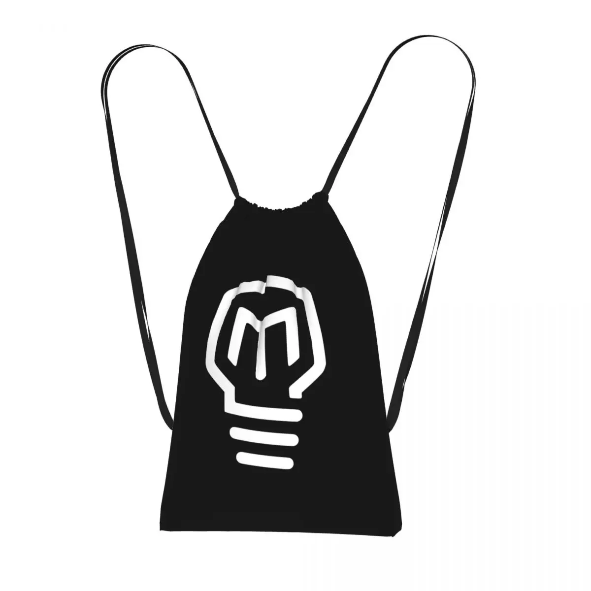 

Mark Rober HD Logo Backpacks Portable Drawstring Bags Sports Bag Book Bags for Travel School