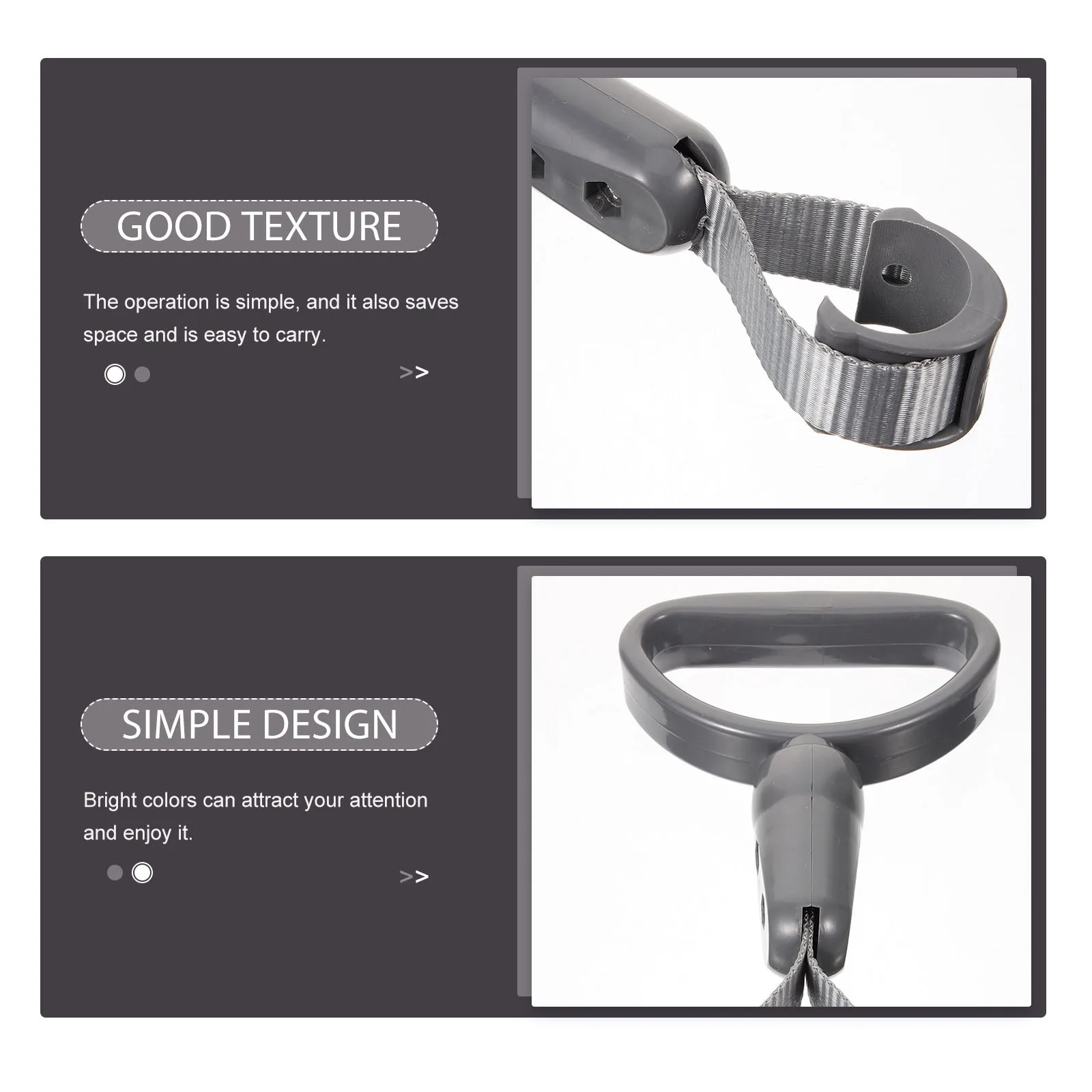 

Semicircle Handle For Car Bus Subway Vehicle Handle For Car Abs Safety Assist Grip Durable Portable Support Hand Strap