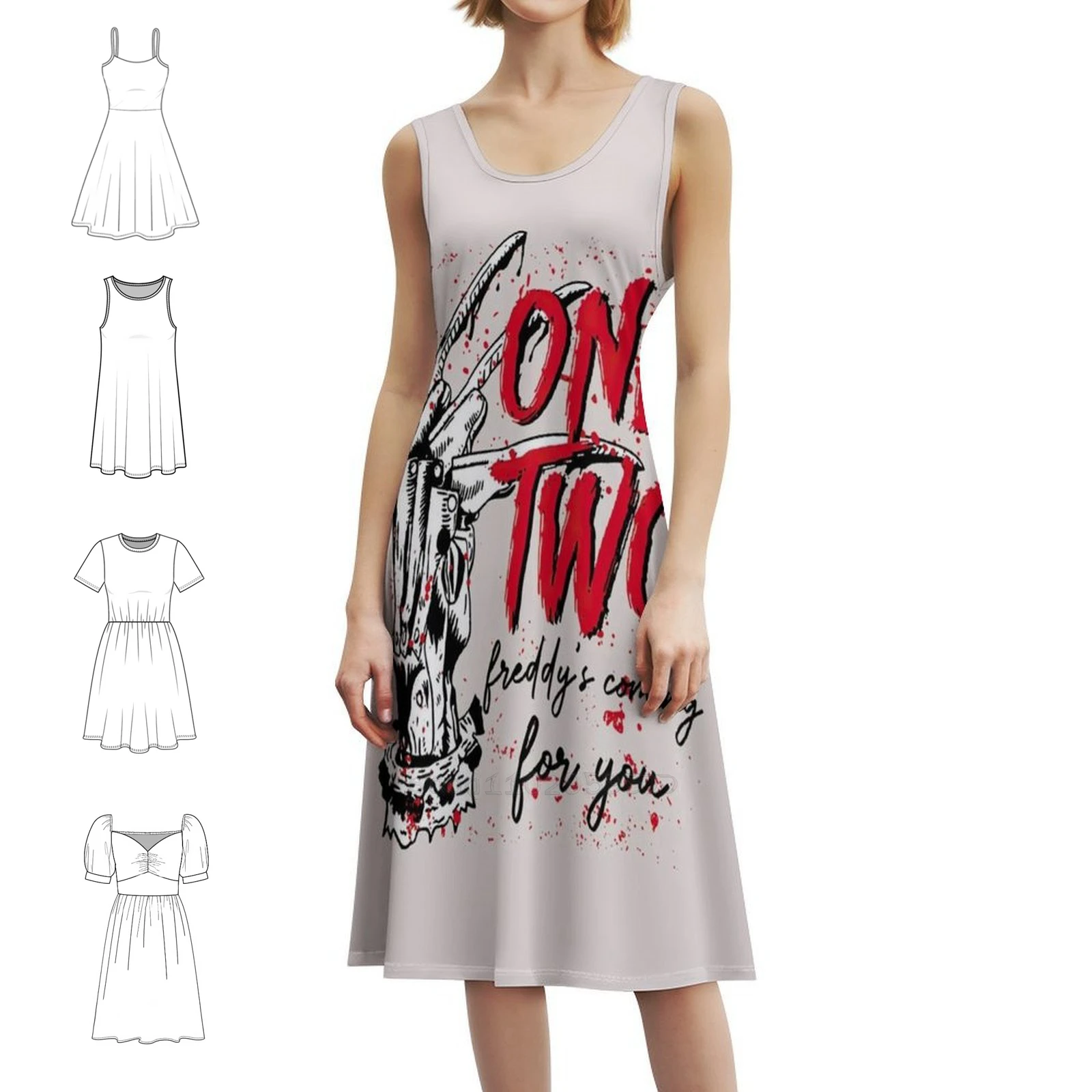 

K I Ll E R S Sexy Vacation Dress For Women Beach Party Birthday Mini Dress Halloween Killers Halloween Friends The Dress