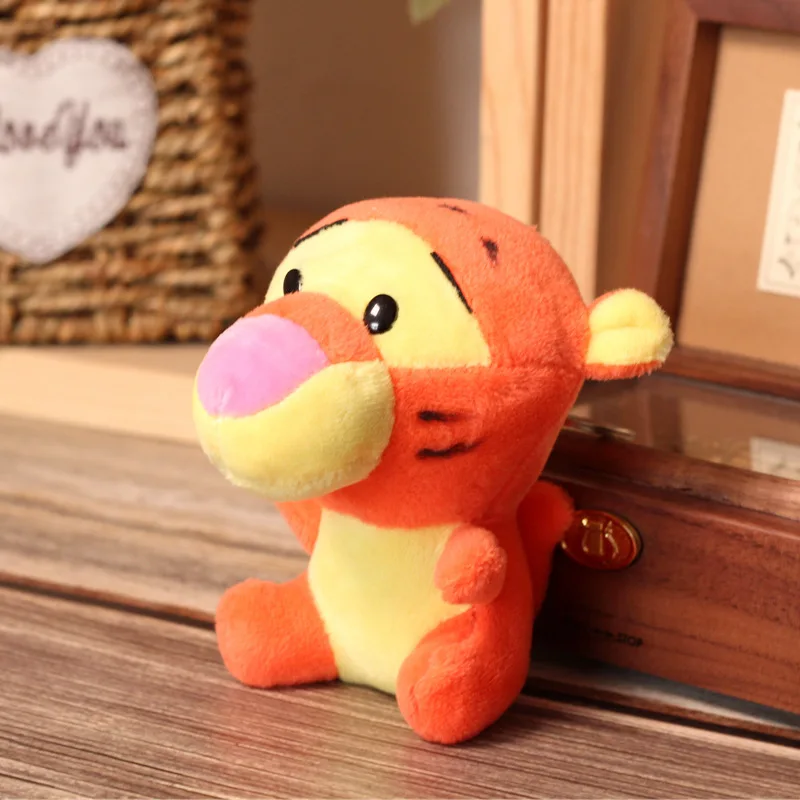 Disney Pooh Bear Stitch muñeco de peluche para niños, Peluches de dibujos animados, juguetes Kawaii, animales de peluche suaves para niños, regalo