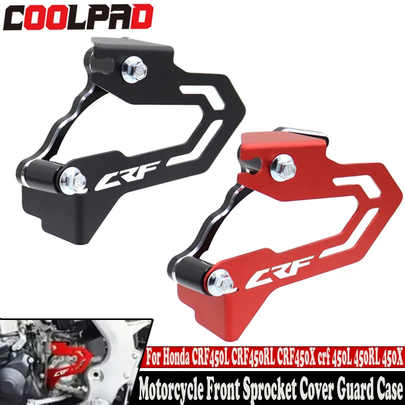 

Motorcycle Front Sprocket Cover Guard Case Chain Protector For Honda CRF450L CRF450RL CRF450X crf 450L 450RL 450X 2019-2022 2021