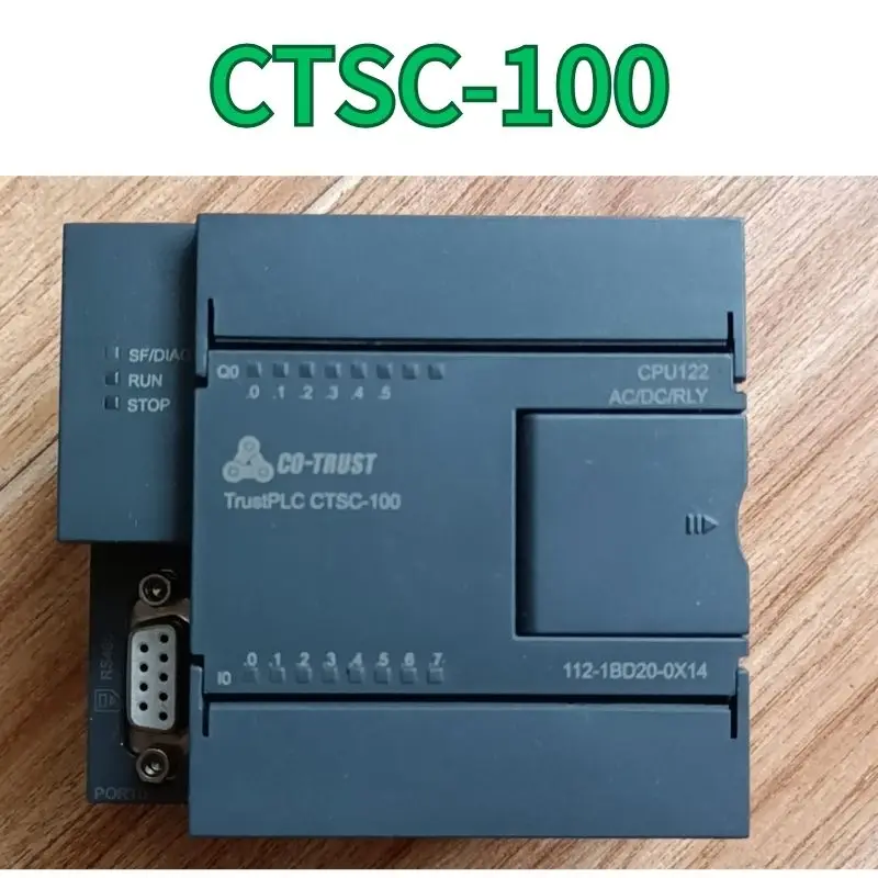 second-hand PLC CTSC-100 CPU122 AC/DC/RLY test OK Fast Shipping