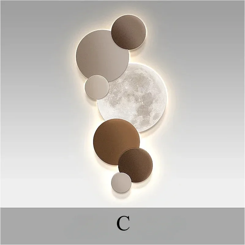 [3D imitation]Porch decoration painting Wall lamp LED luminous light Corridor corridor hanging painting High grade wall