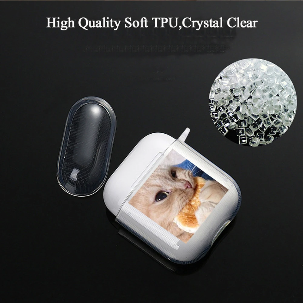 Etui z termoplastycznego poliuretanu do Apple Airpods Pro etui do Airpod 1 2 3 do Air Pods akcesoria do słuchawek skóra najlepsze boże narodzenie nowy prezent marki Year