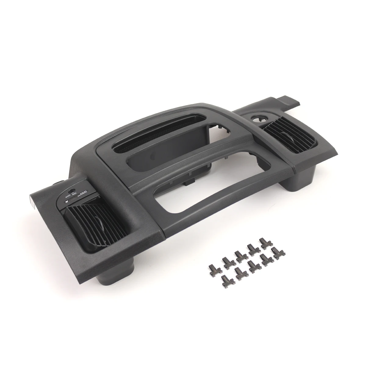 OEM:02ITM3705CBK 5GV52TMAB For Dodge RAM 2500 3500 2003-05 Panel Dashboard Center Air Vent Outlet With Airbag light Switch Hole