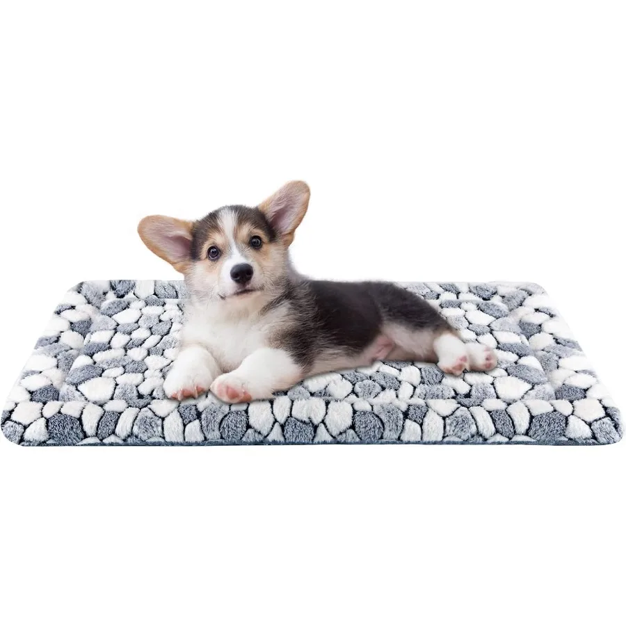 

Reversible Cooling and Warming Sleeping Mat for Dog Crate Bed Machine Washable Dog Bed Pad for Small Dogs and Cats Ideal for In