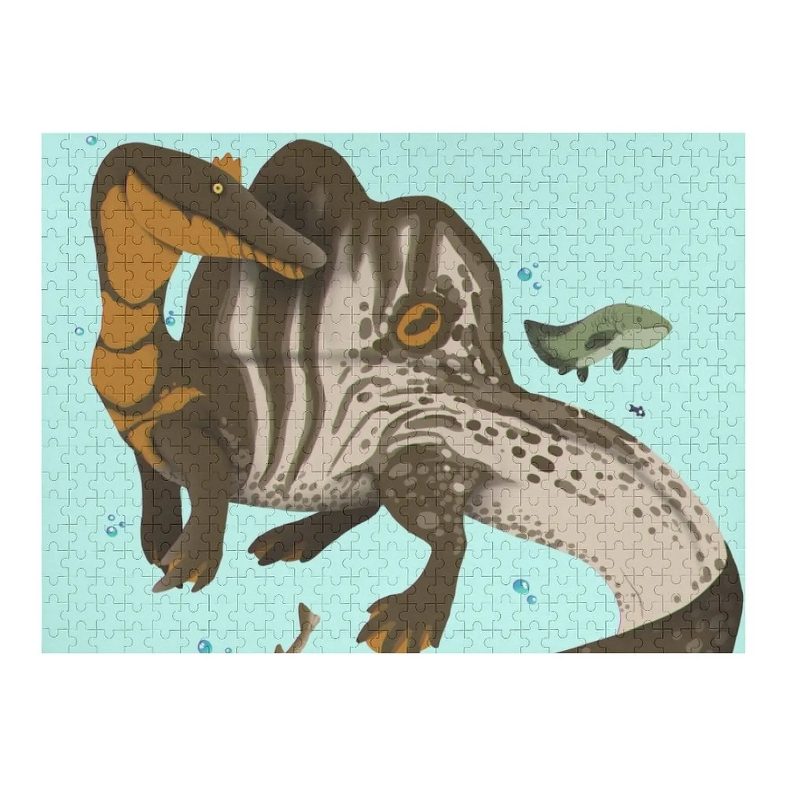 

Spinosaurus Jigsaw Puzzle Personalized Kids Gifts Customs With Photo Baby Wooden Puzzle