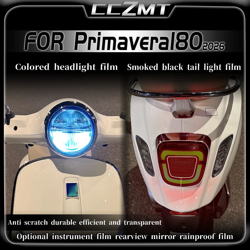For Vespa Primavera180 2026 Motorcycle Speedometer Cluster Scratch Cluster Screen Protection Film Protector Accessories