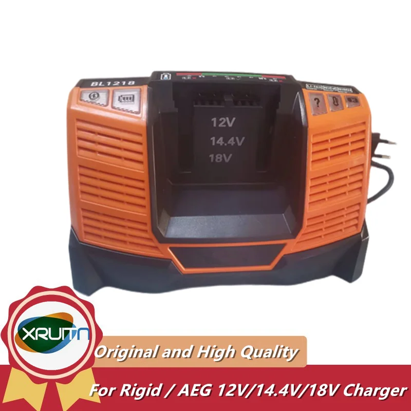 

For AEG & Ridgid BL1418 BL1218 12V-18V Li-ion Ni-Cd Ni-Mh 4.1A SMART BATTERY CHARGER Original EU/UK/AU Plug