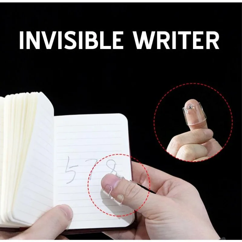 Invisible Writer Mentalism Magic Tricks Nail Writer Magician Stealth Pen Close-up Street Illusions Gimmicks Magia Mind Reading