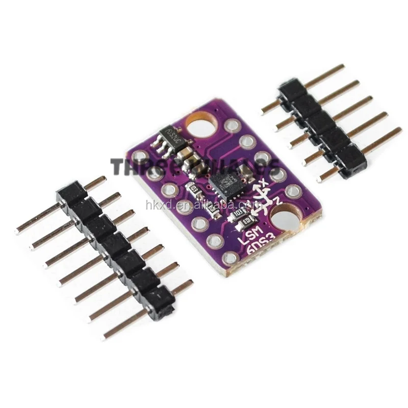 Module LSM6DS3 Accelerometer Gyro Embedded Digital Temperature Sensor Module GY-LSM6DS3 IIC/SPI Transmission