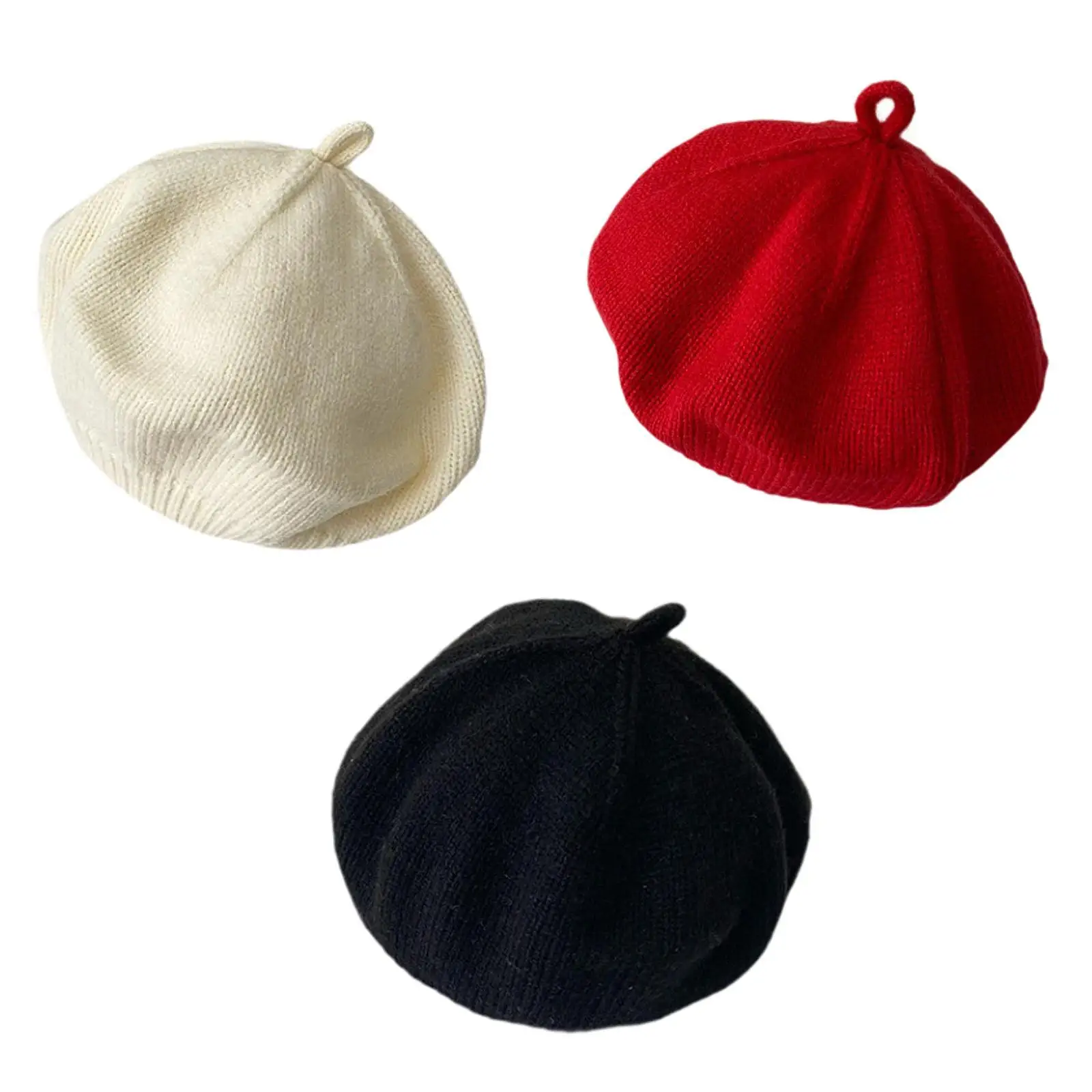 

Hut knitting hat for little girls boy toddlers holiday celebration