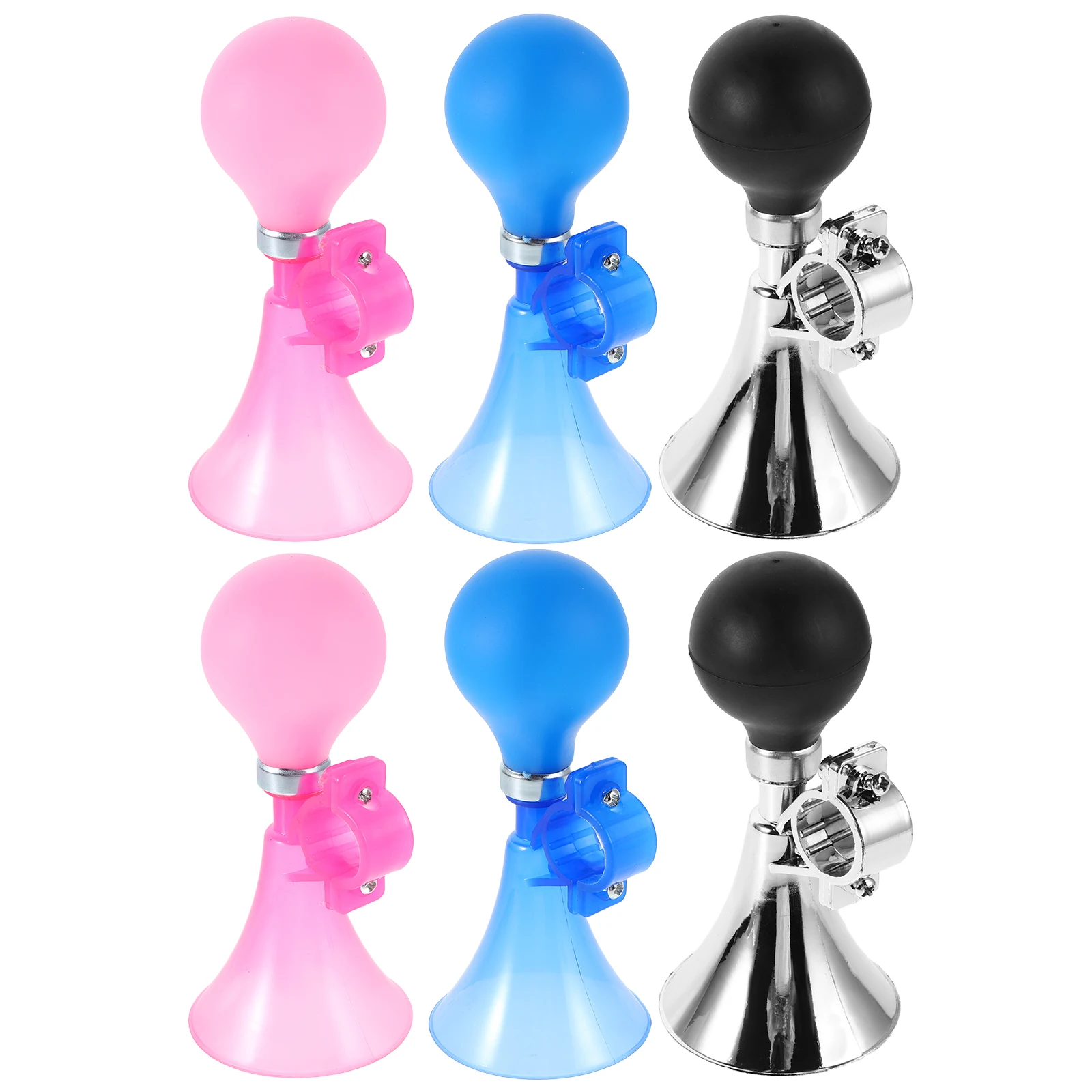 

6pcs Childrens Bicycle Horn Bike Bells Loud Sound Easy Installation Durable Material No Manual Operation Girls Boys