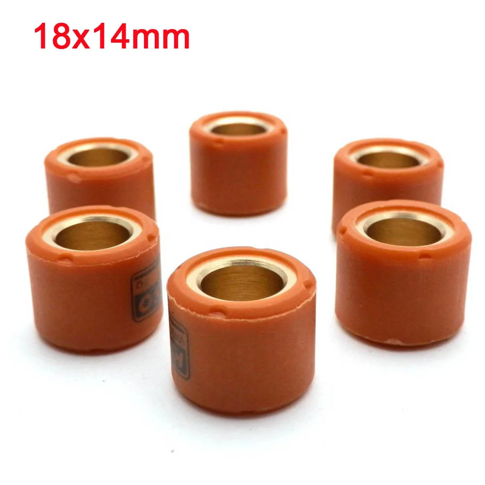 Performance Variator Slider Roller Weights 18X14mm for GY6 150 125CC KOSO 157QMJ Scooter 4 stroke Motorcycle Scooter Go Kart