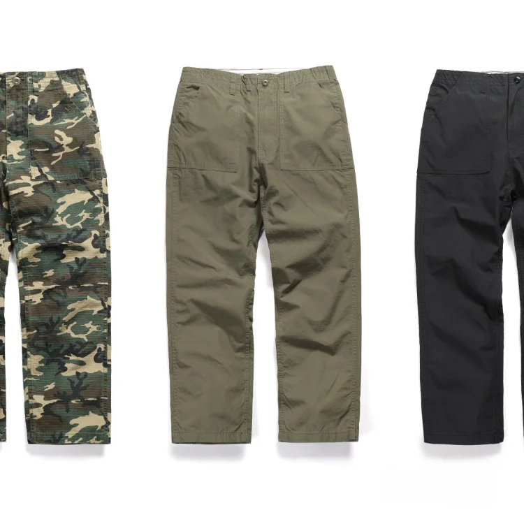 

Retro Work Pants Loose Straight Leg Plaid Casual Long Trousers Classic Old School West Mountain Full Wa Youth Vitali Sle