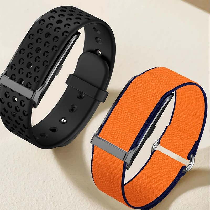 ساعة رجالية جديدة 5.2 بلوتوث بدون شاشة لمراقبة معدل ضربات القلب وضغط الدم والنوم 1ATM ساعة رجالية مقاومة للماء