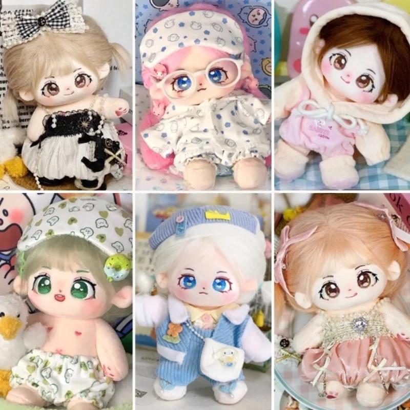 

Hot Selling Cotton Dolls Genuine Female Dolls Free Clothes 20cm Cm Plush Toys For Girls Room Decorations Holiday Gifts