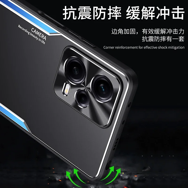 حافظة لهاتف POCO F5 Redmi Note 12 Turbo Note12 Pro Plus 5G غطاء هاتف معدني مضاد للخدش لهاتف POCO F5 Pro ممتص للصدمات #3