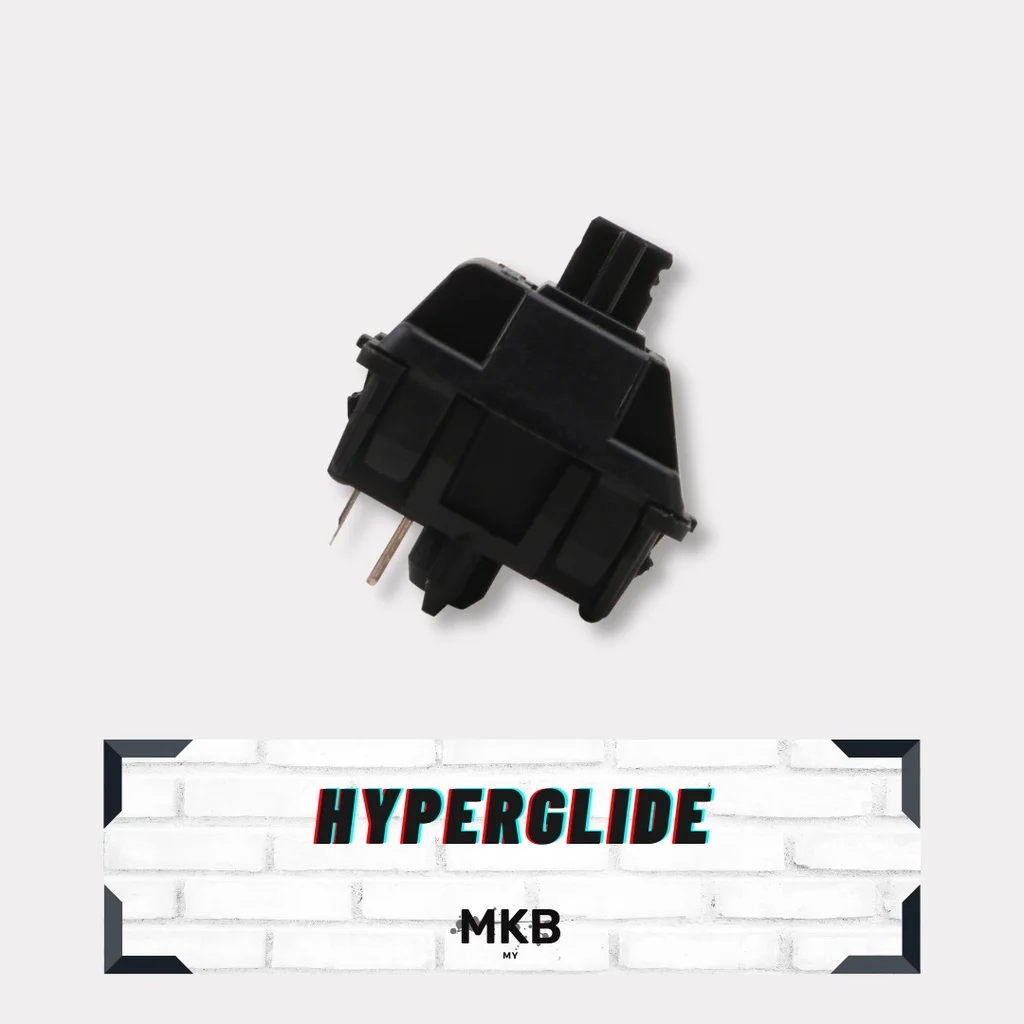 Imagem -02 - Cherry mx Hyperglide Preto Linear Switches Interruptor para Teclado Mecânico ou Gaming Estoque Pronto