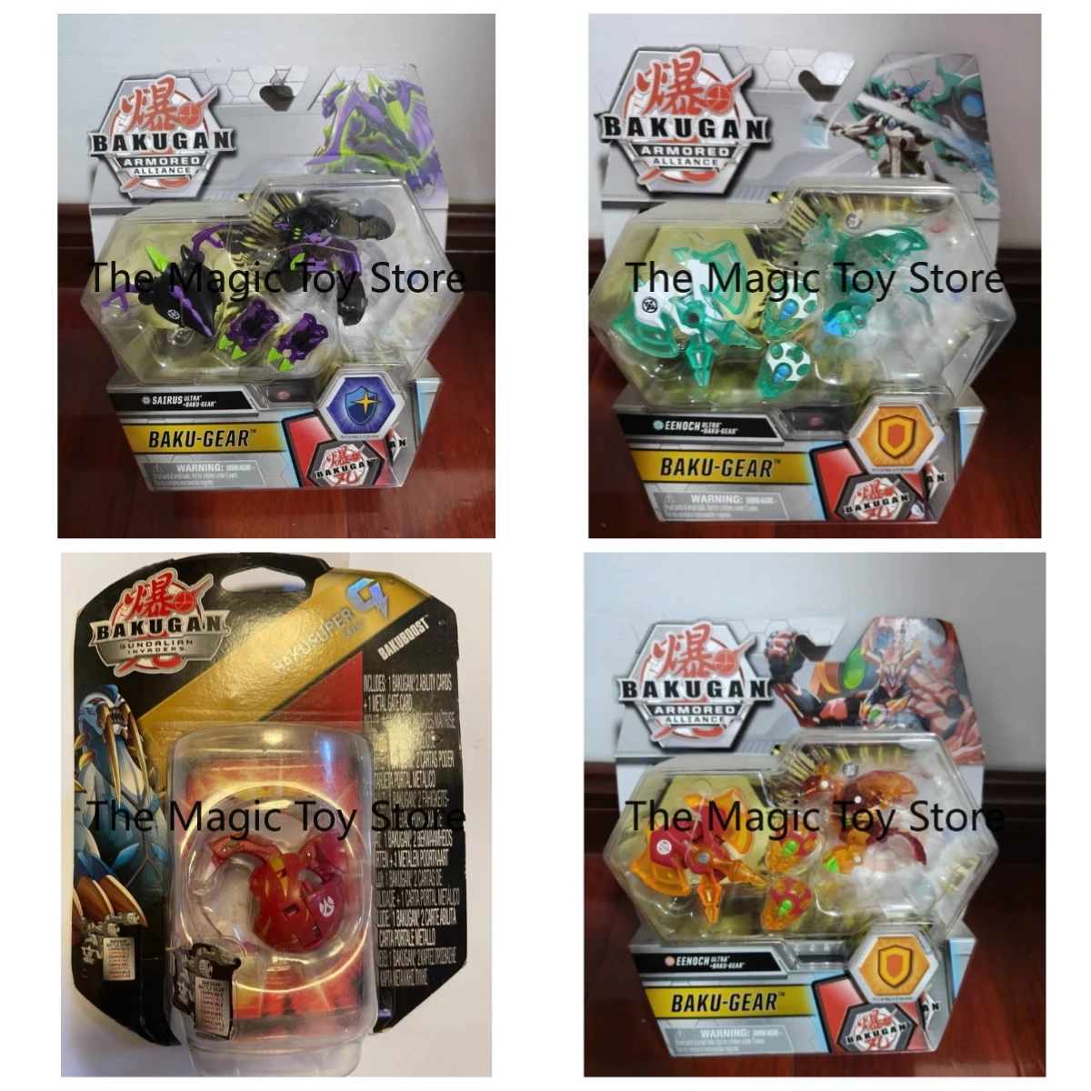 Bakugan Original Red Troll, Bakugan, Novo na Caixa, Edição Limitada da Série de Colecionador, Brinquedo Modelo
