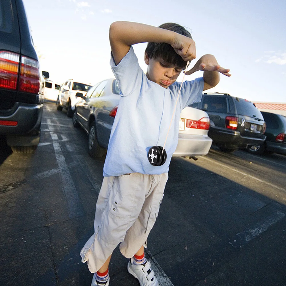 

5Pcs Wooden Yo-Yo Set Early Educational Ball for Children Kids Portable Colorful Finger Exercise Gift Yoyo Ball