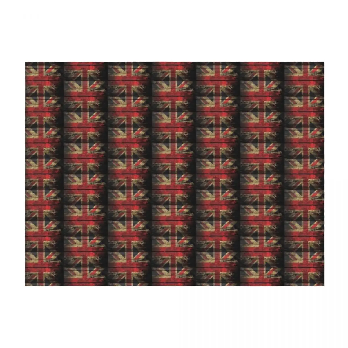 

Union Jack Distressed Steampunk Throw Blanket Polar bed plaid christmas gifts Bed Blankets