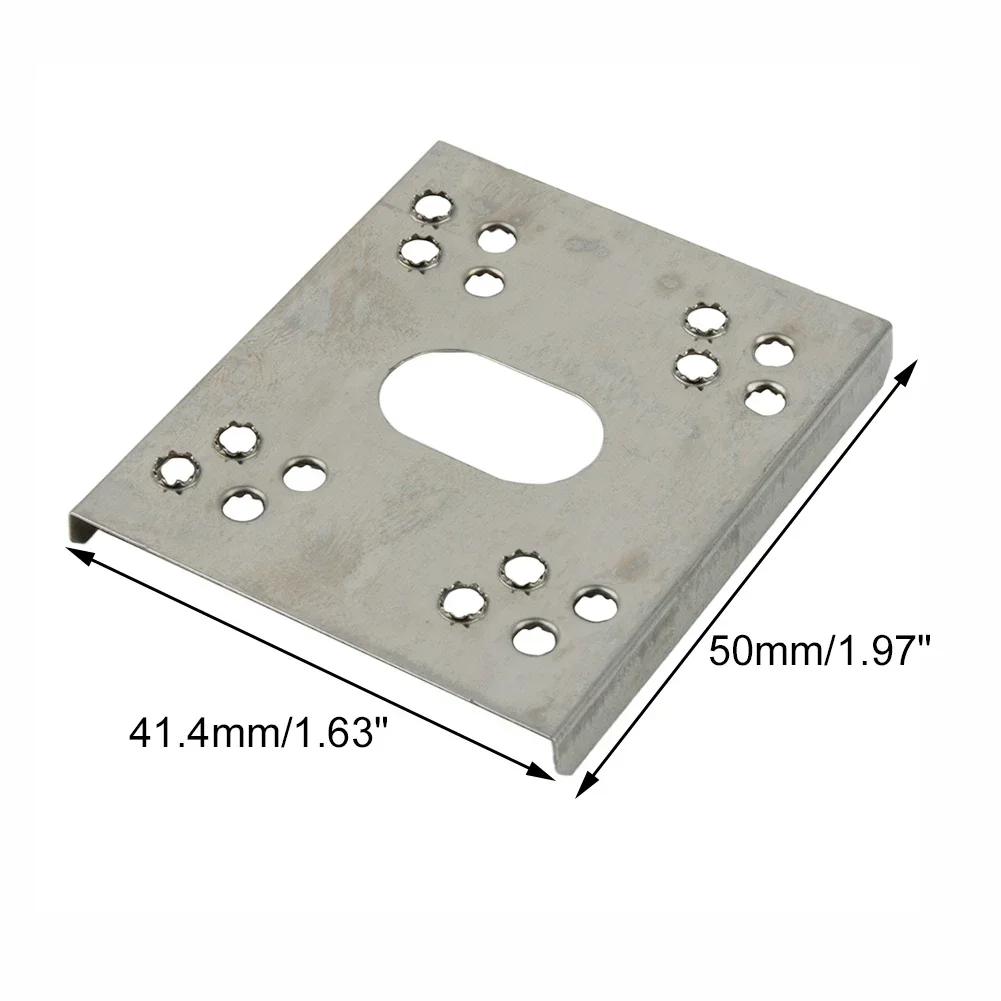 50 Stainless Steel Grounding Washer Clips – Strong Compatibility with Aluminum and C Steel Guide Rails for Any Installation